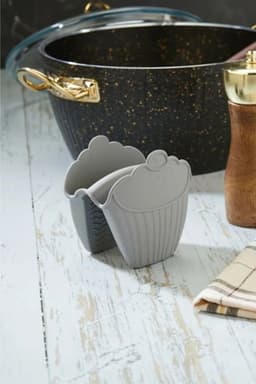 image-Set of 2 Silicone Oven Mitts Heat Resistant Microwave Pot and Tray