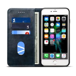 image-Retro Style iPhone 7/7+/8/8+ Wallet Case