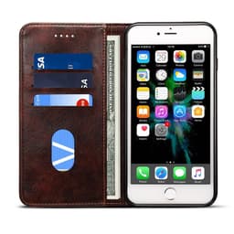 image-Retro Style iPhone 7/7+/8/8+ Wallet Case