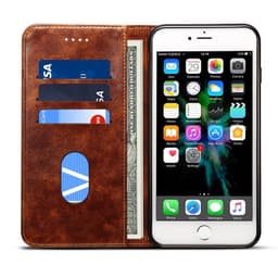 image-Retro Style iPhone 7/7+/8/8+ Wallet Case