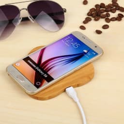 image-Bamboo Wireless Charging Pad