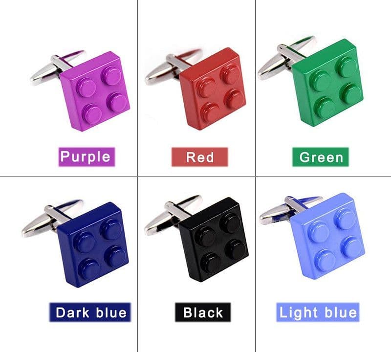 image-Lego Blocks Cufflinks