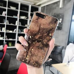 image-Emerald Marble with Shining Gold Foil Phone Case
