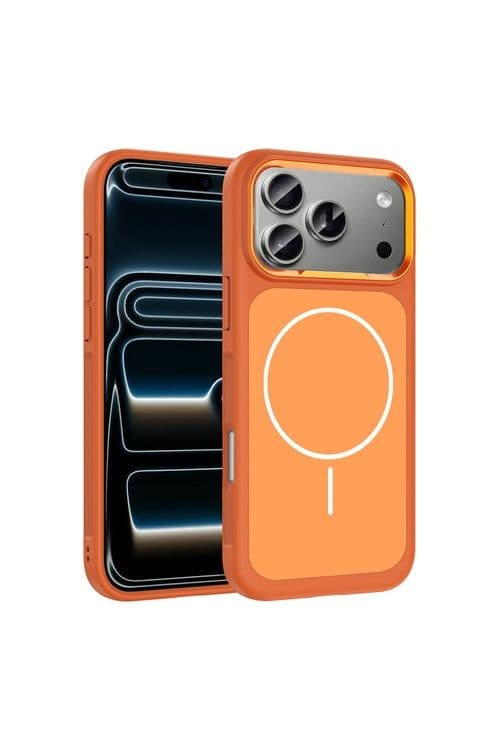 image-iPhone 17 Pro Case with Magnetic Charging, Metal Frame, Sanremo Cover