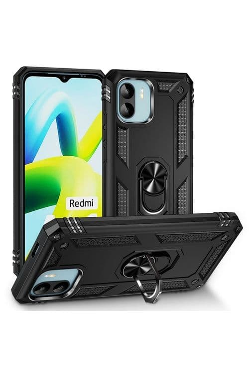 image-Xiaomi Redmi A1 Case Vega Tank Cover with Ring Stand
