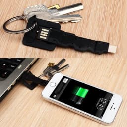 image-USB Keychain Lightning Cable