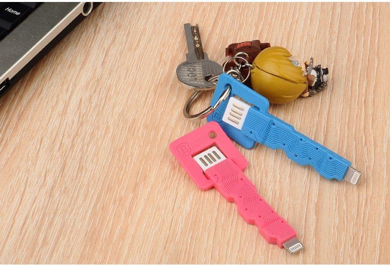 image-USB Keychain Lightning Cable