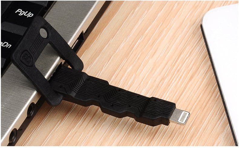 image-USB Keychain Lightning Cable