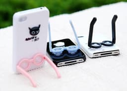 image-Cute Glasses Phone Stand