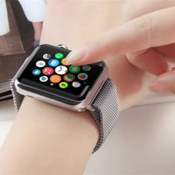 image-Steel Apple Watch Strap