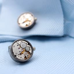 image-Automatic Watch Engine Cufflinks