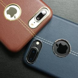 image-Luxury Leather iPhone Case
