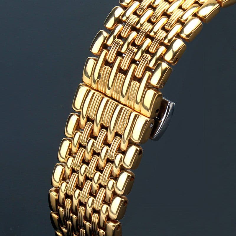 image-Stainless Steel Apple Watch Gold iWatch Band