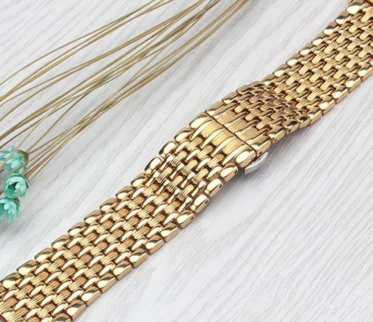 image-Stainless Steel Apple Watch Gold iWatch Band