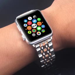 image-Apple Watch Strap Stainless Steel Band