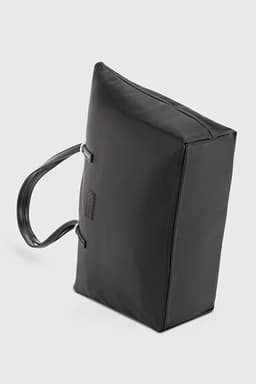 image-Black Shopper Tote Bag for Women