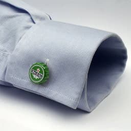 image-Beer Bottle Cap Cufflinks