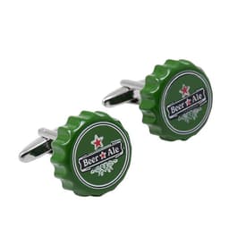 image-Beer Bottle Cap Cufflinks