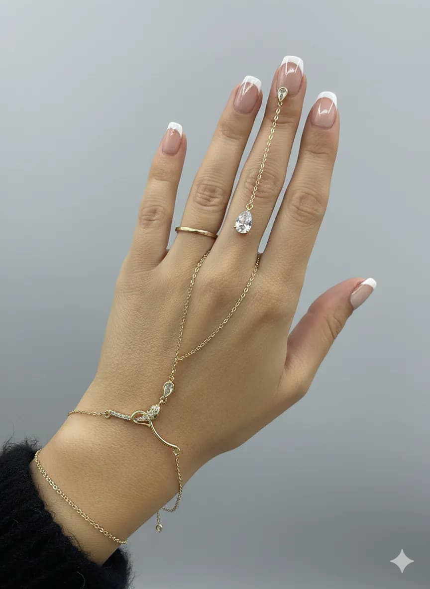 image-VIP Snake Hand Chain Bracelet