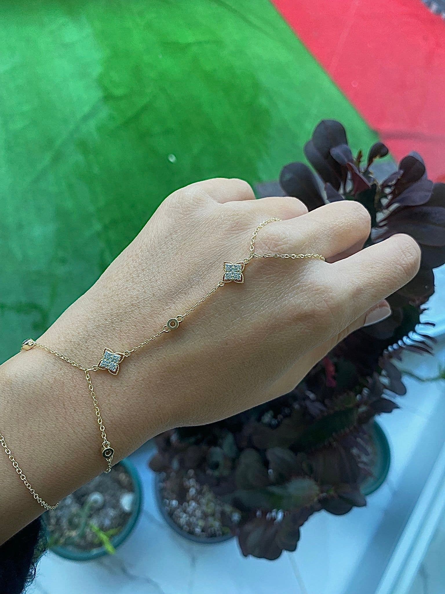 image-VIP Branded Hand Chain Bracelet