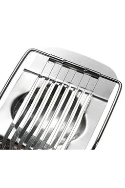 image-Practical Egg Slicer Stainless Steel Wire Boiled Egg Cutter Multi