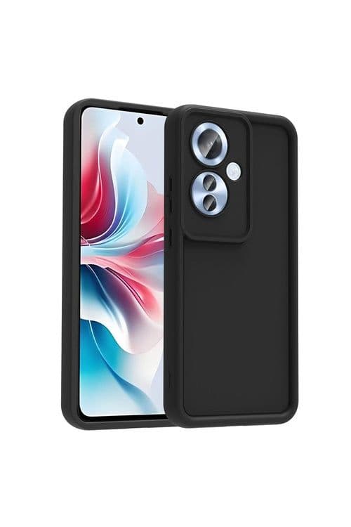 image-Oppo Reno 11F Case with Camera Protector, Pineapple Design Silicone