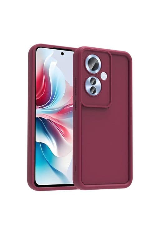 image-Oppo Reno 11F Case with Camera Protector, Pineapple Design Silicone