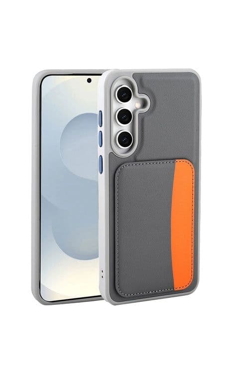 image-Samsung Galaxy A36 Case with Card Holder, X-Card, PU Leather Cover