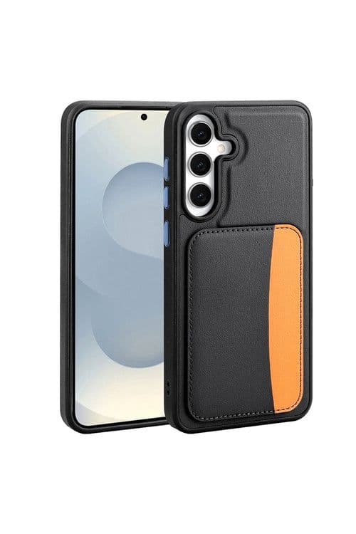image-Samsung Galaxy A36 Case with Card Holder, X-Card, PU Leather Cover