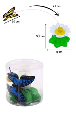 image-Interactive Rotating Butterfly Cat Toy Battery Operated Moving Cat