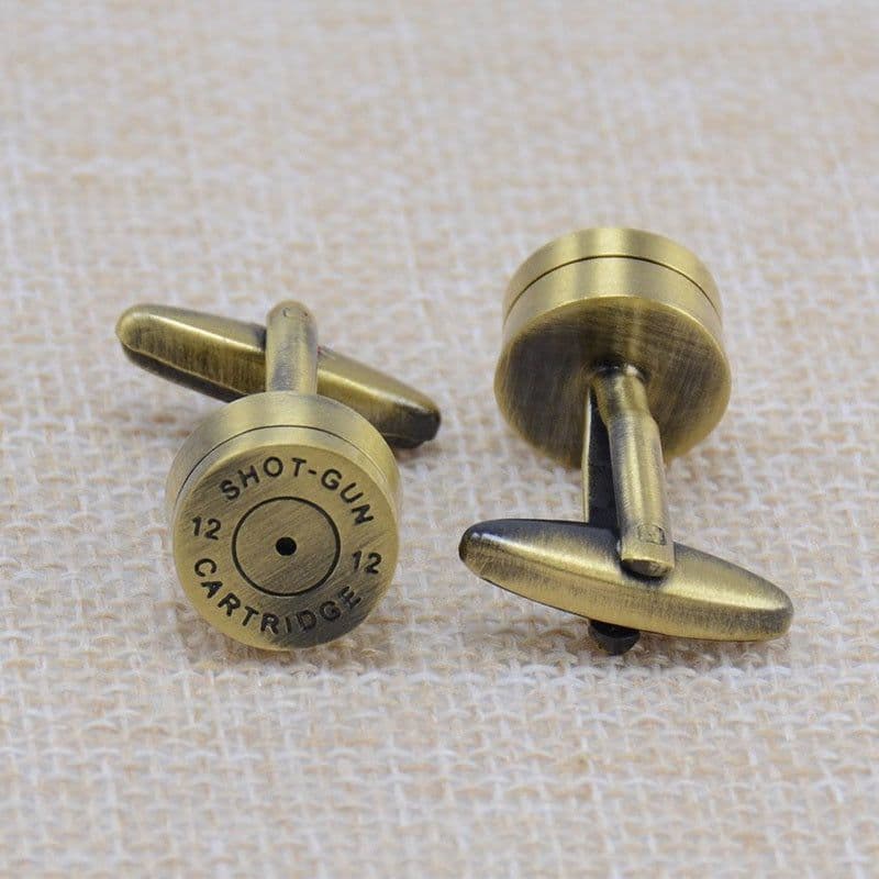 image-Brass Bullet Cufflinks