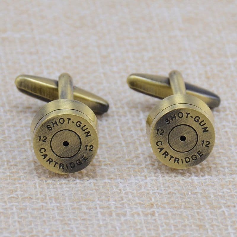 image-Brass Bullet Cufflinks