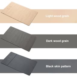 image-Wood Grain Wireless Charging Mouse Pad
