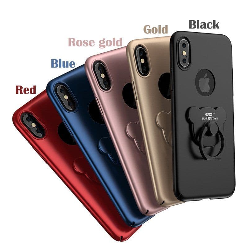 image-Bear Smart Ring iPhone X Case