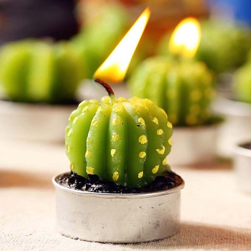 image-Cactus Candle 6PCS Set