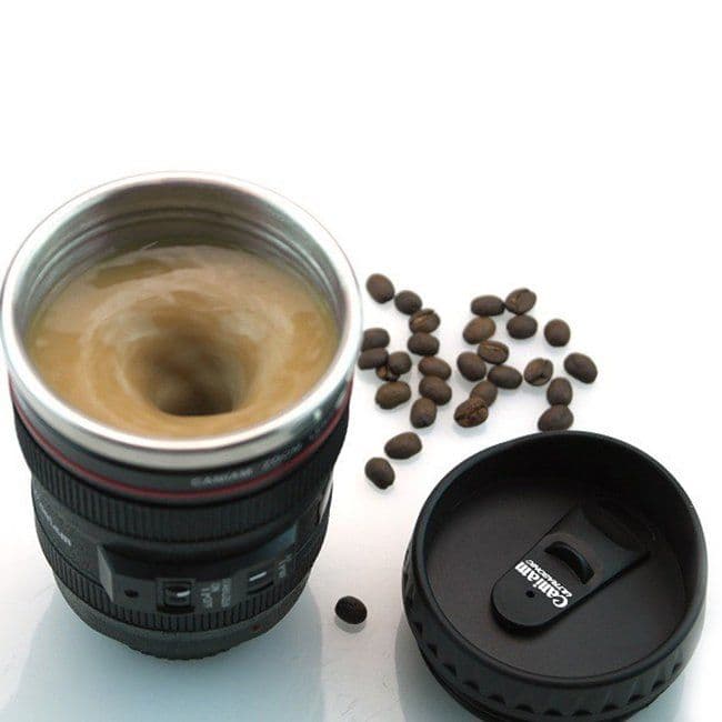 image-Camera Lens Coffee Tea Cup Mug
