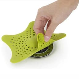 image-Rubber Drain Protector Hair Catcher Drain Cover