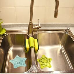 image-Rubber Drain Protector Hair Catcher Drain Cover