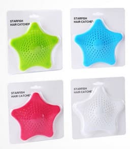 image-Rubber Drain Protector Hair Catcher Drain Cover