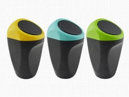 image-Mini Plastic Dustbin For Car