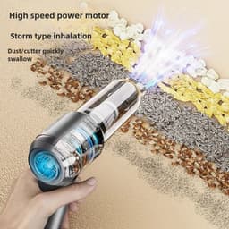 image-Brushles Vacuum Cleaner Wireless Air Dust Blower Gun for Car Powerful