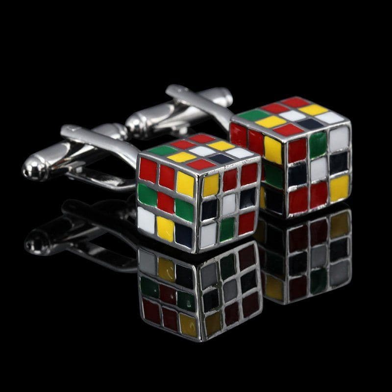 image-Magic Cube Cufflinks