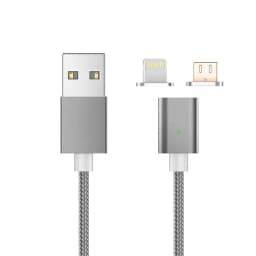 image-Lightning & Micro USB Magnetic Data Cable