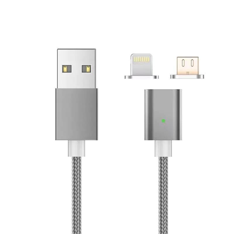 image-Lightning & Micro USB Magnetic Data Cable