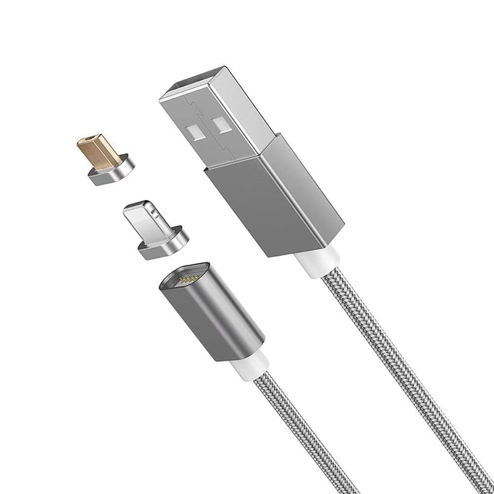 image-Lightning & Micro USB Magnetic Data Cable
