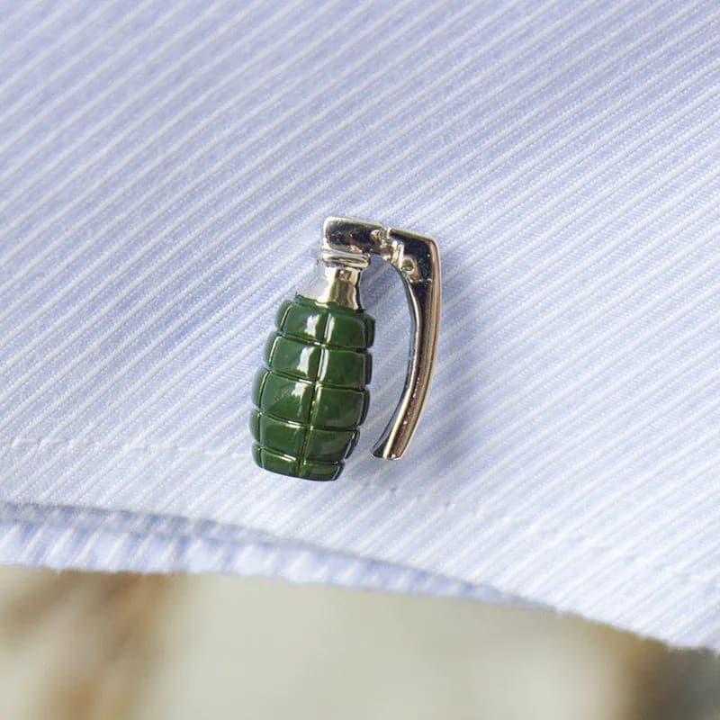 image-Grenade Cufflinks