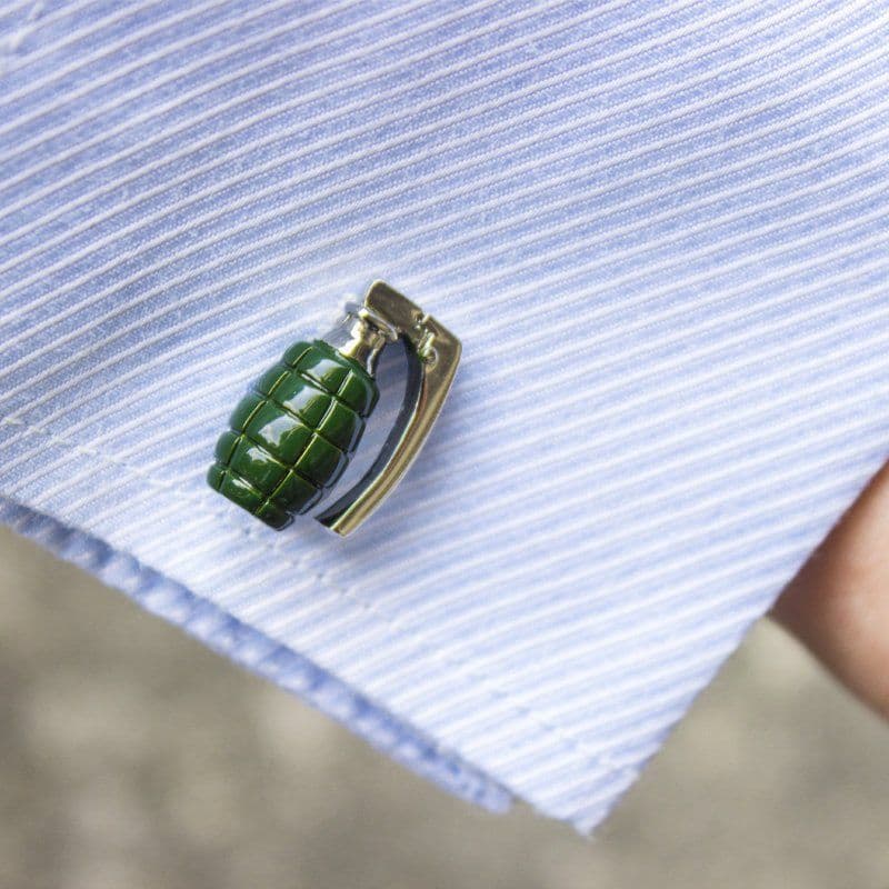 image-Grenade Cufflinks