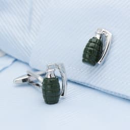 image-Grenade Cufflinks