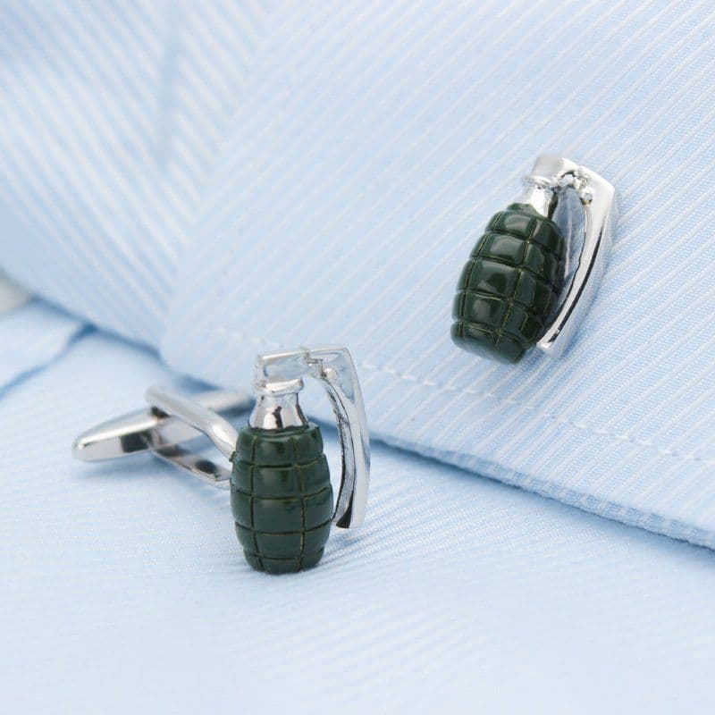 image-Grenade Cufflinks