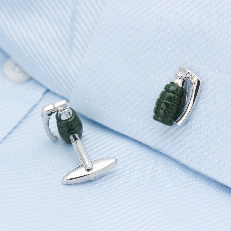 image-Grenade Cufflinks